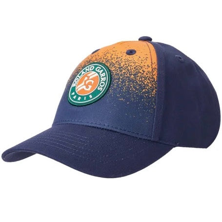 Roland Garros Kids / Youth Junior Graphic Cap (Navy-clay)