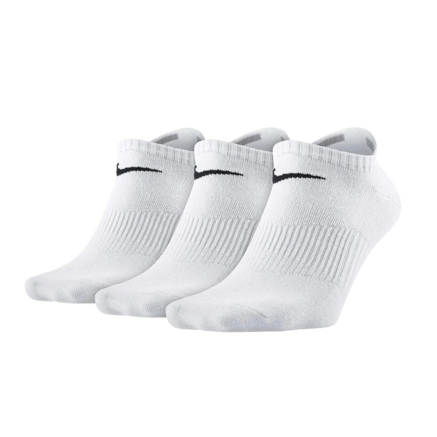 Nike Lightweight No Show 3-Pack Socks (White) - SportStation HK