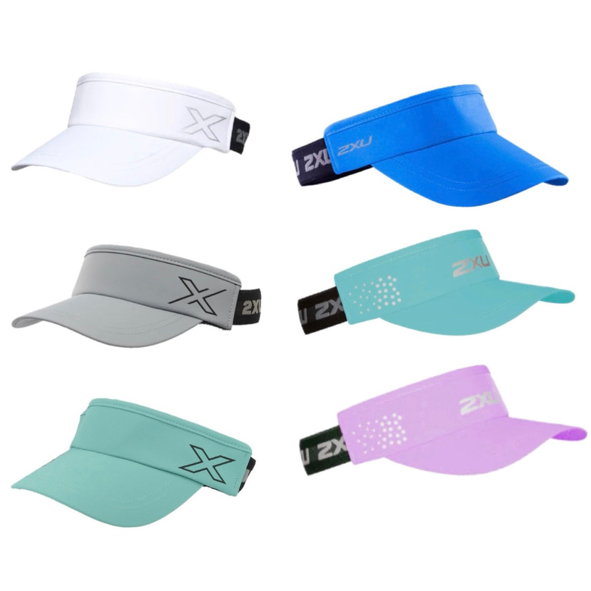 2XU Unisex Performance Visor (Elastic Strap) - SportStation HK