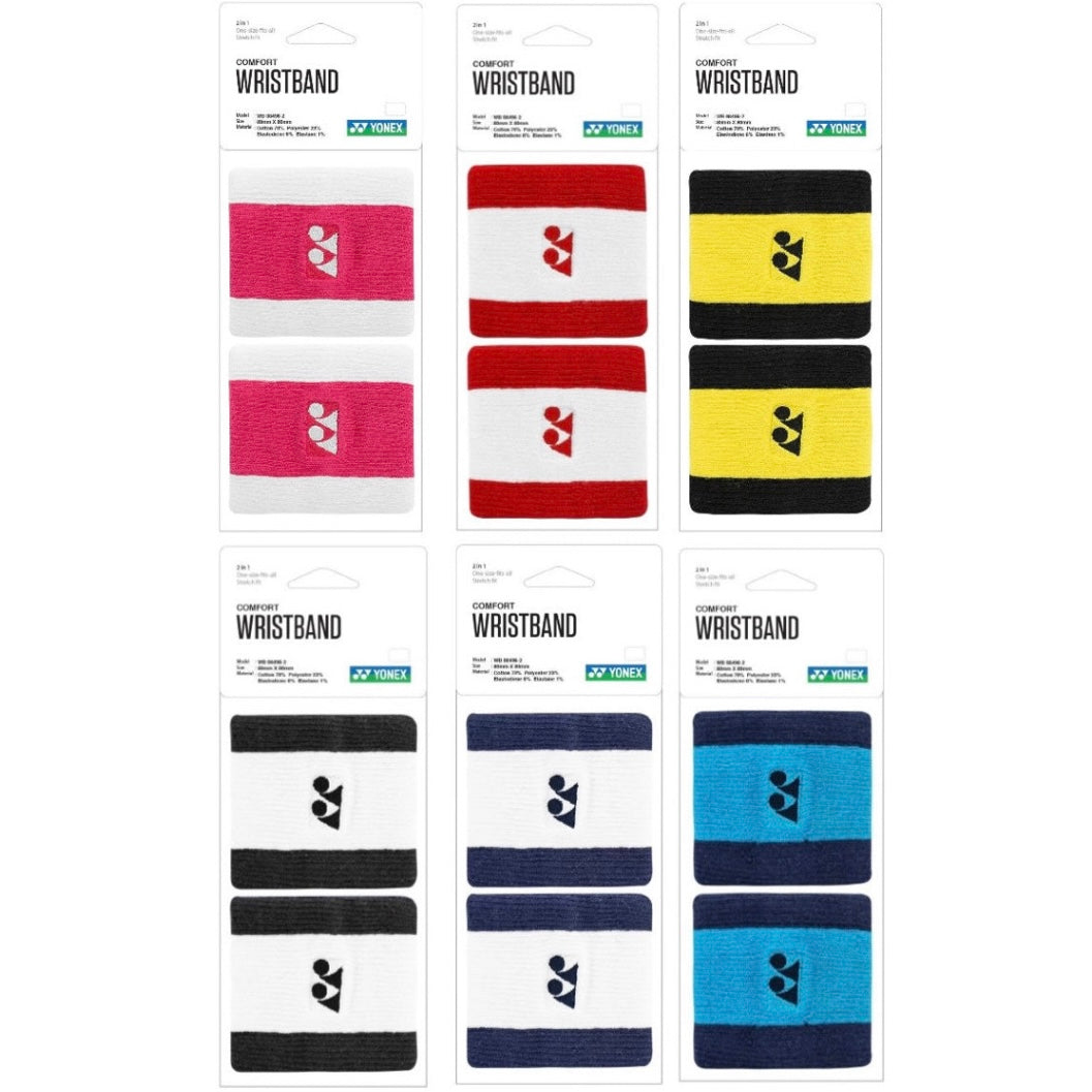Yonex 8cm Comfort Wristband (a pair)