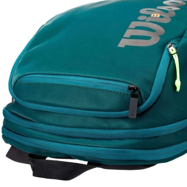 Wilson Blade Super Tour v9 Green Backpack Bag