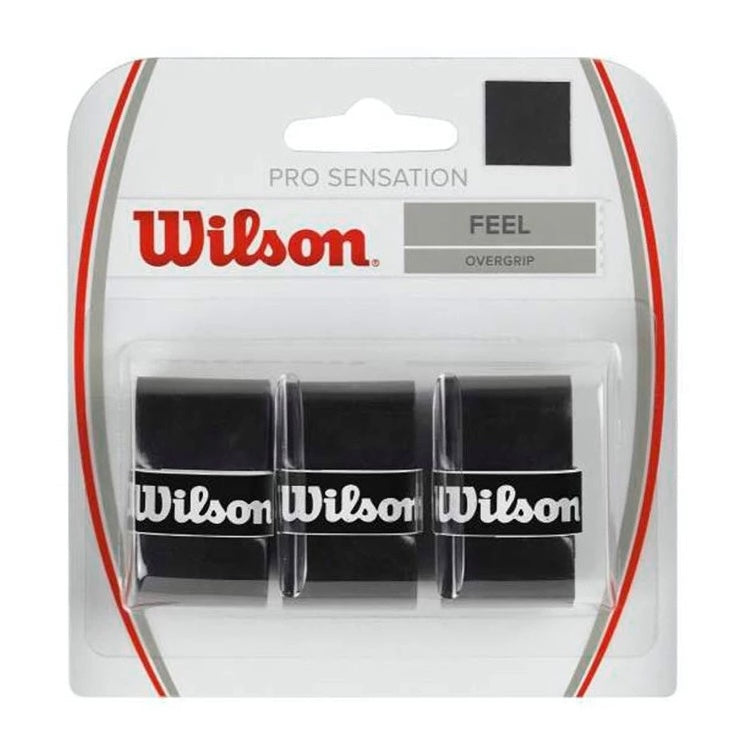 Wilson Black Overgrip (3 pieces)