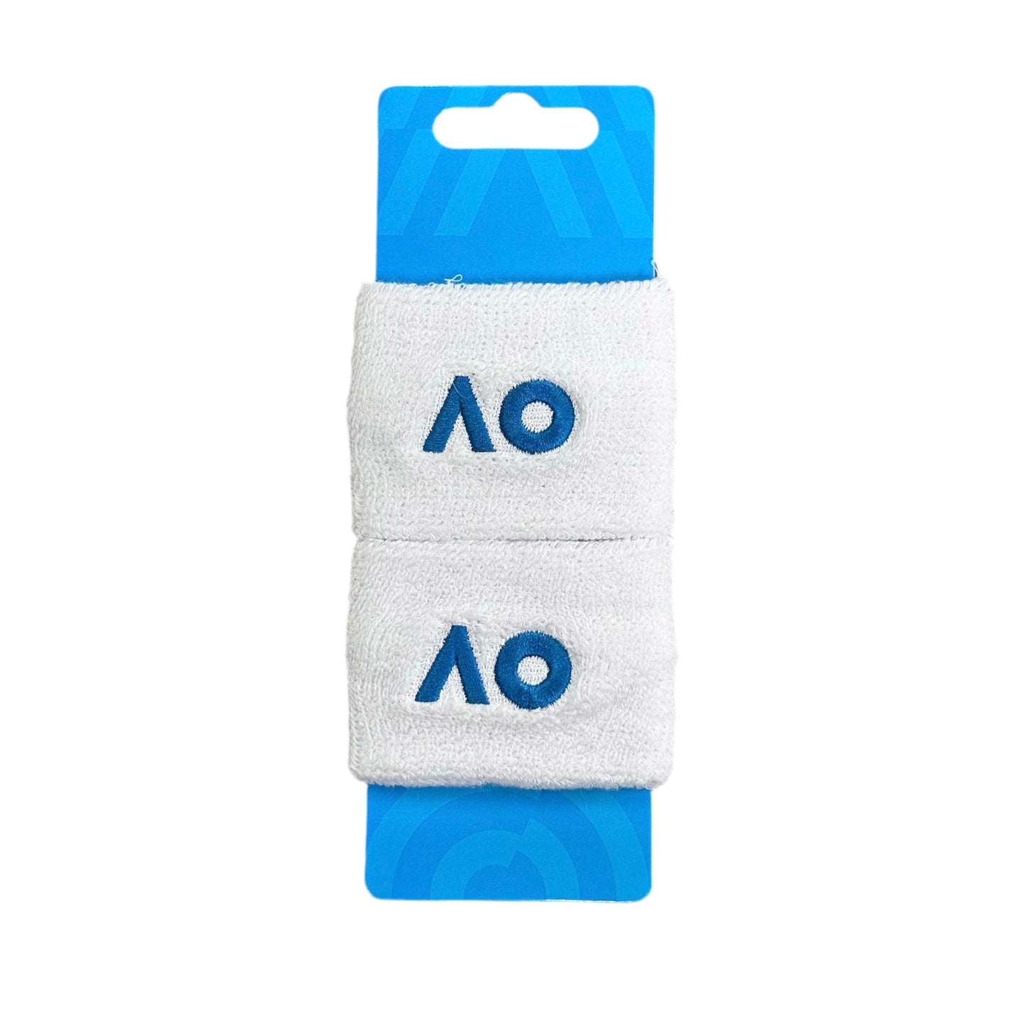 Australian Open Logo Wristbands (White)