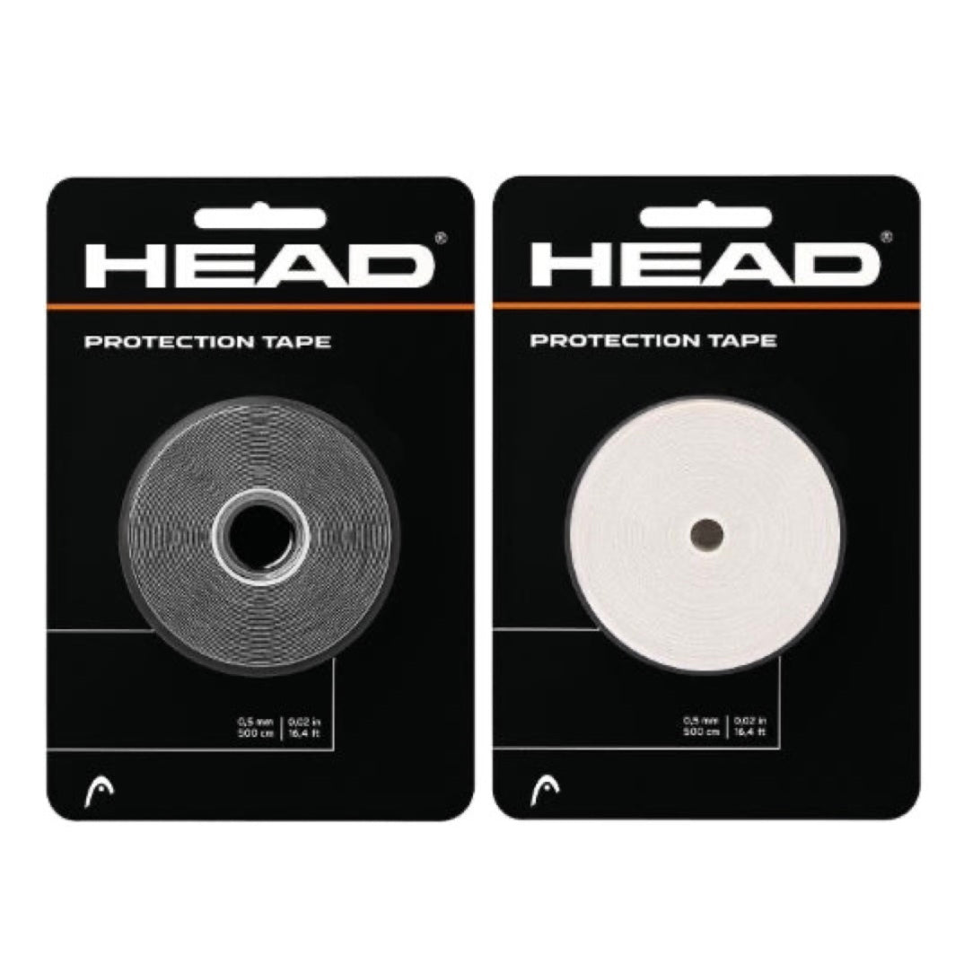 Head Racket Protection Tape (Black / White) - SportStation HK