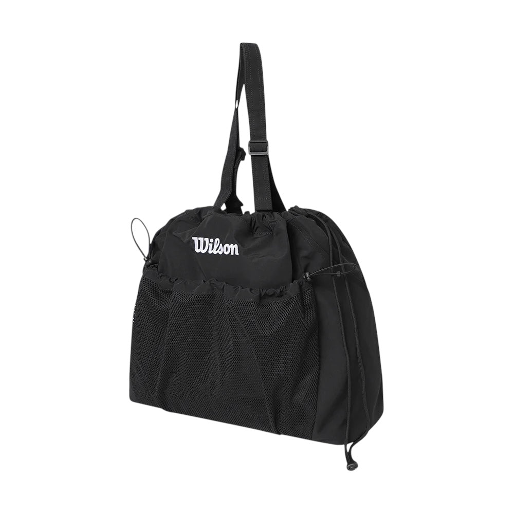 Wilson All Around Drawstring Multi Purpose Tote Bag (Black)