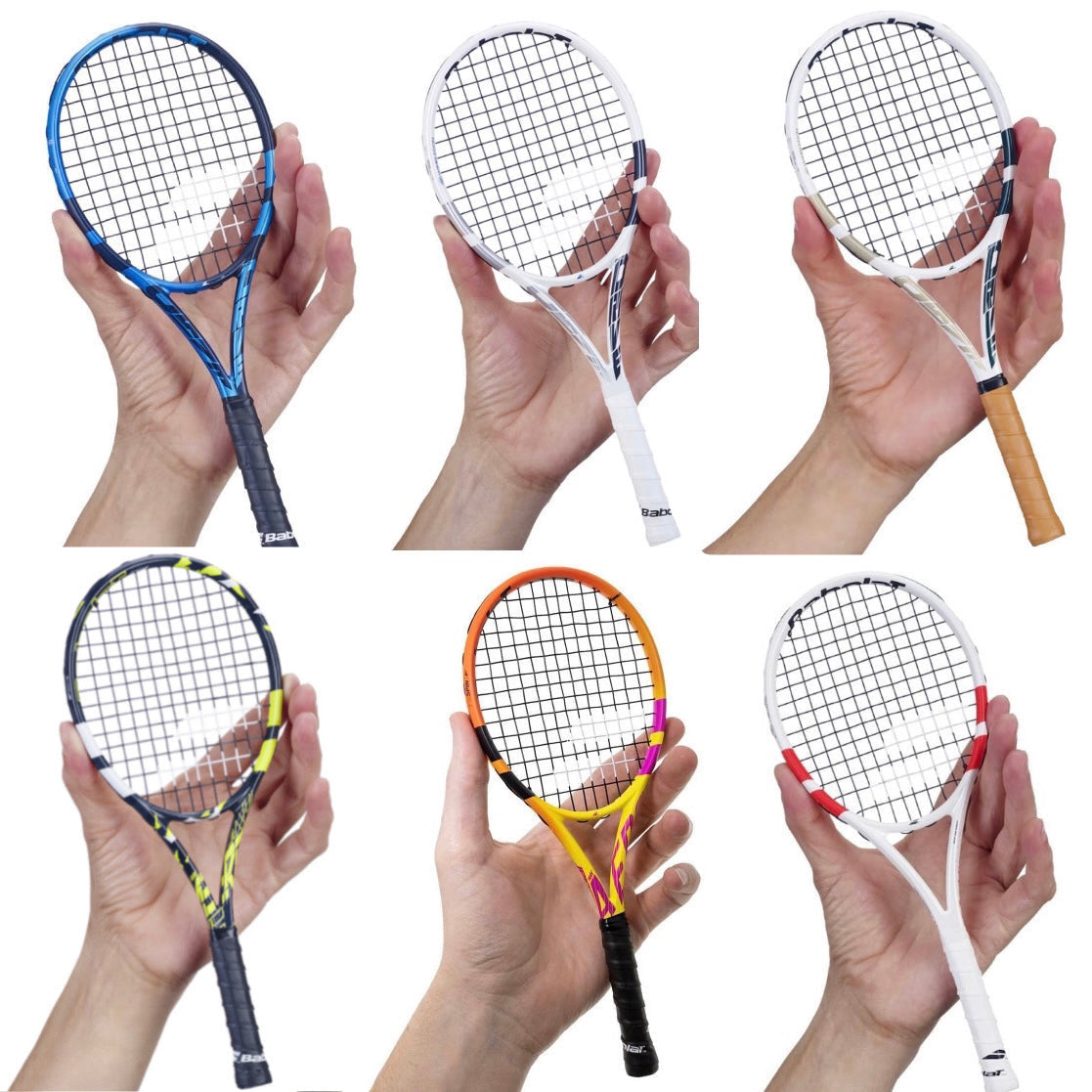 Mini Babolat Pure Drive & Pure Strike 2025 Tennis Racket (25cm)