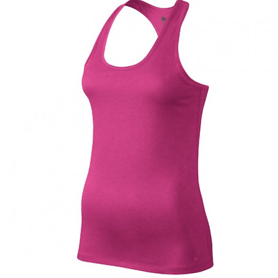 Nike Women’s Dri Fit Racer Back Tank Top (Rose Pink)
