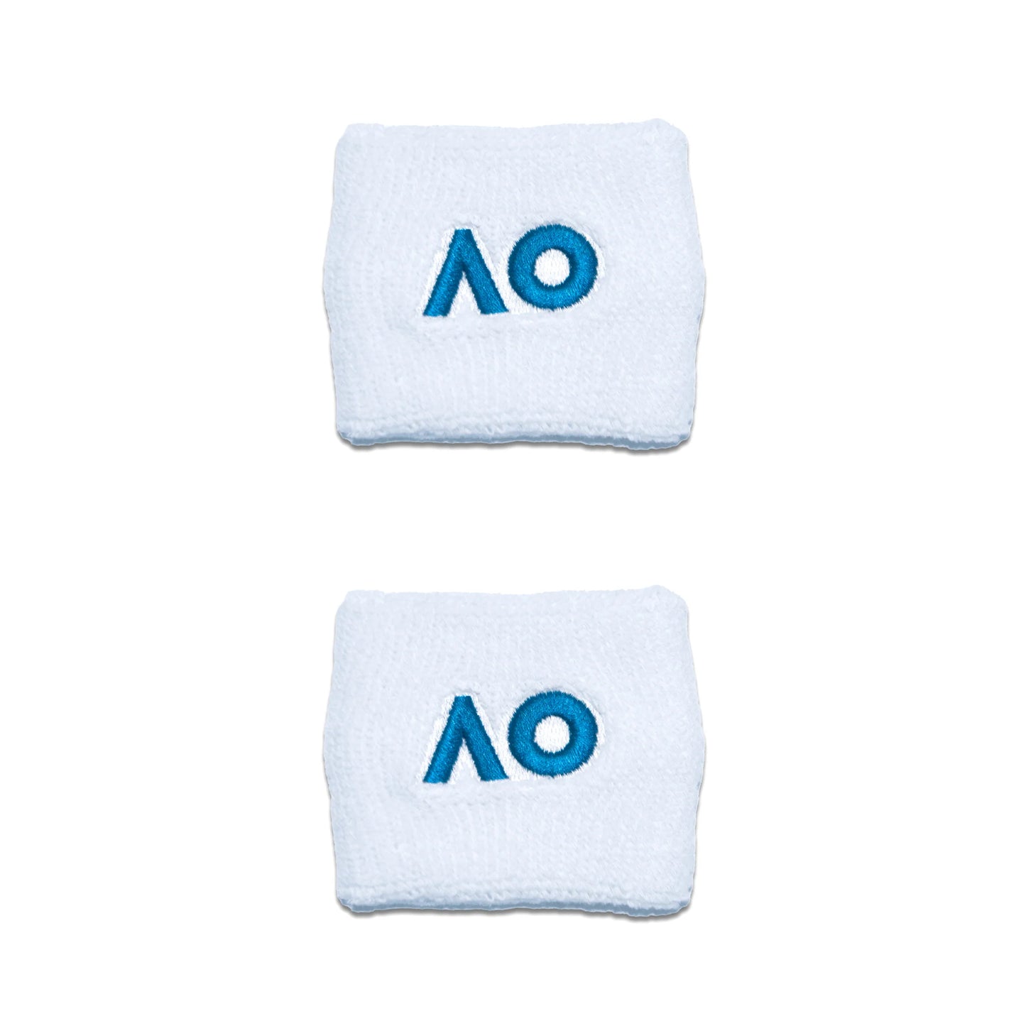 Australian Open Logo Wristbands (White)