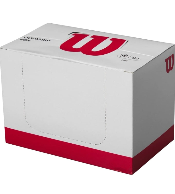 Wilson Pro Comfort Overgrip Box (White) (60 pieces)