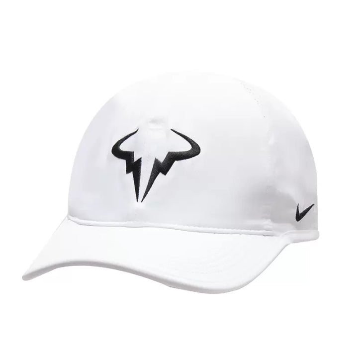Nike Rafa Unisex Adult / Youth Junior Dri-FIT Club Cap (Black / White)