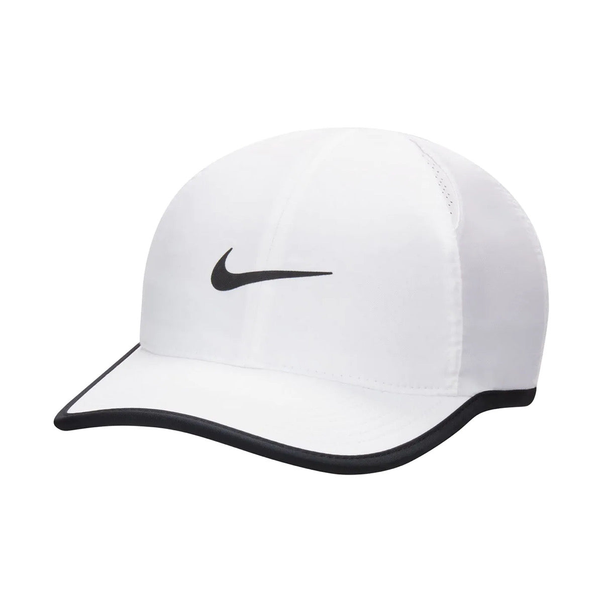 Nike Kids / Youth Junior Dri-FIT Club Unstructured Featherlight Adjustable Cap (White)