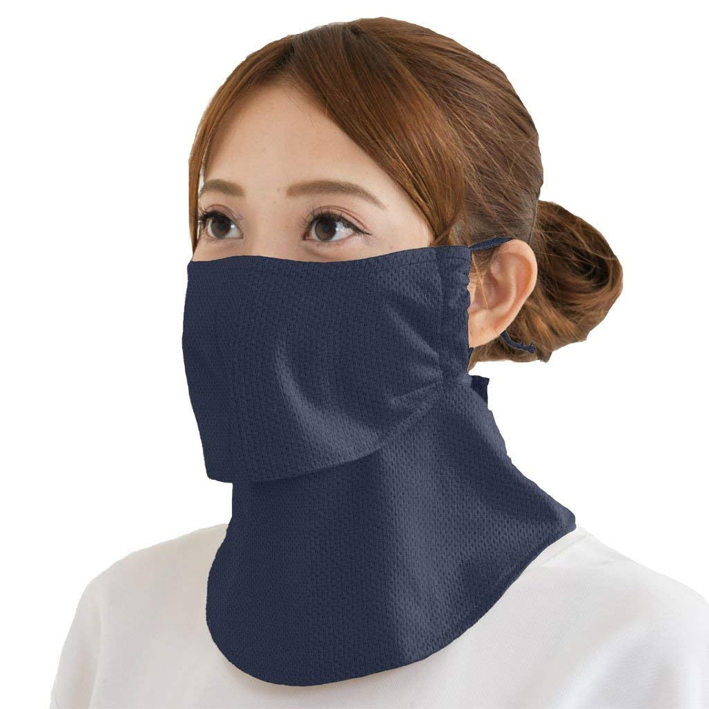 Yakenu Japan Face Cover (COOL) Washable UV Protection Cut Mask