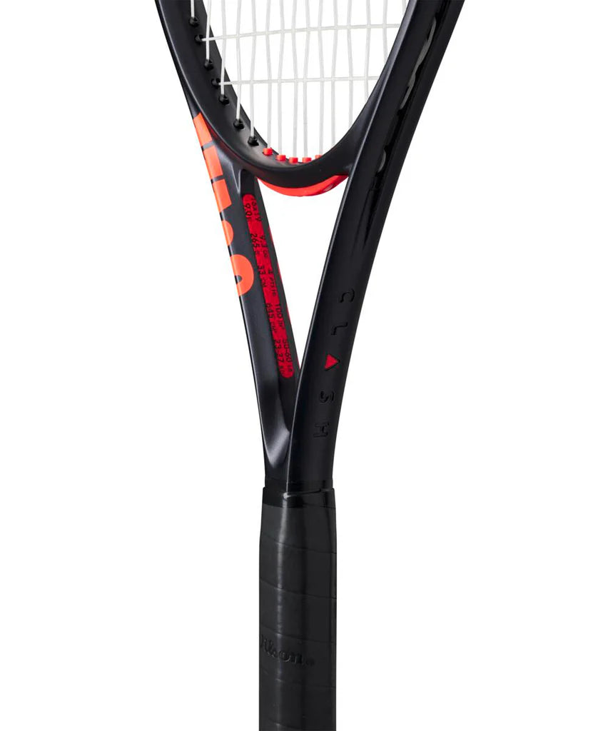 Wilson Clash 100UL v3 Tennis Racket (Unstrung 265g) (Strung with Wilson Sensation @ 55lb)