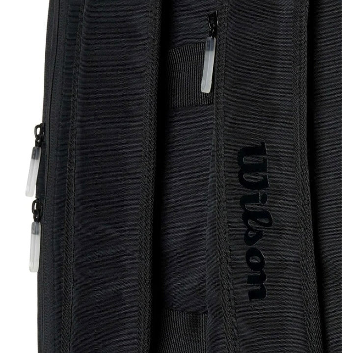 Wilson Noir Tour (12 Pack) Racket Bag (Black)