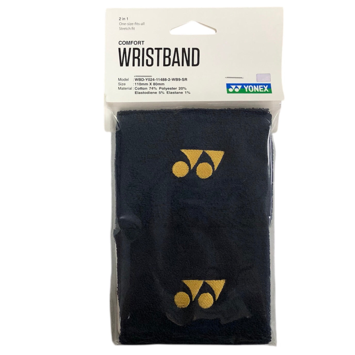 Yonex 11cm Comfort Wristband 2025 (a pair)