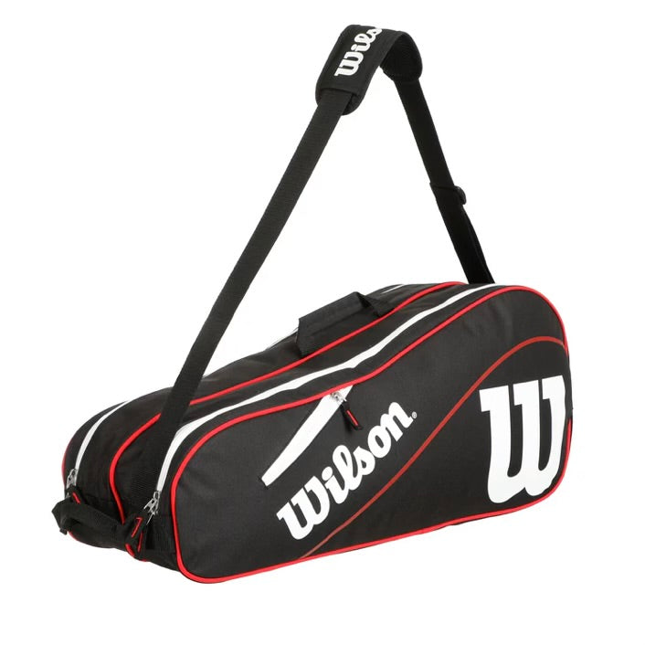 Wilson Advantage III Six (6 Pack) Racket Bag 2025 (Black)