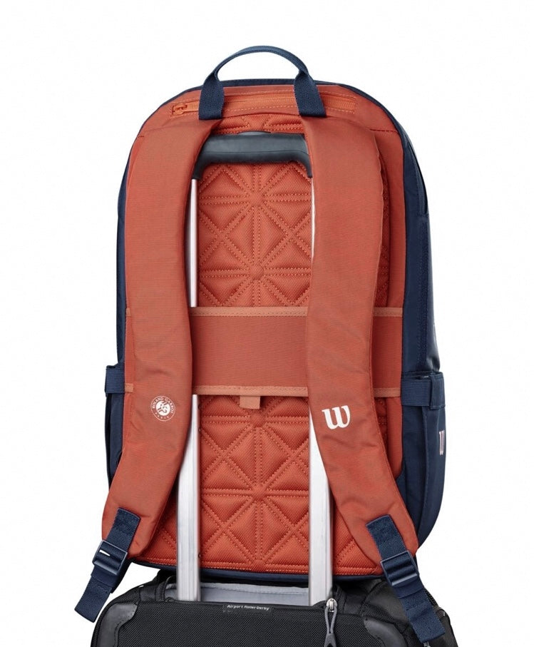 Wilson 2026 Roland Garros Session Soiree Backpack Bag (Navy) - SportStation HK