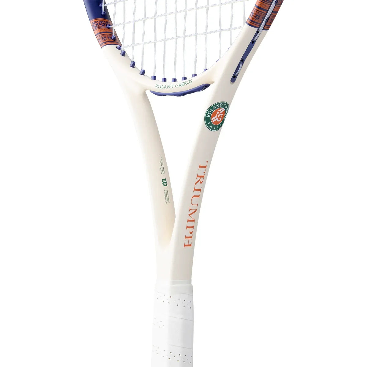 Wilson Roland Garros Triumph Tennis Racket (Unstrung 298g) (prestrung)