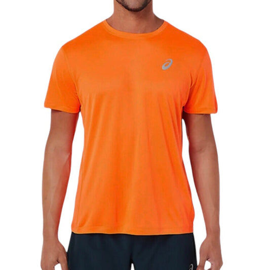 ASICS Men's Dri-Fit Top Tee Shirt (Orange)