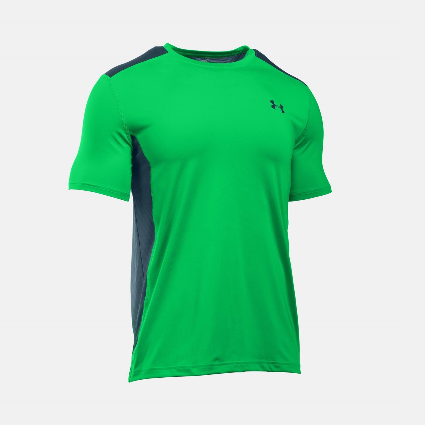 Under Armour Men's UA Raid SL Top Tee Shirt (Green)