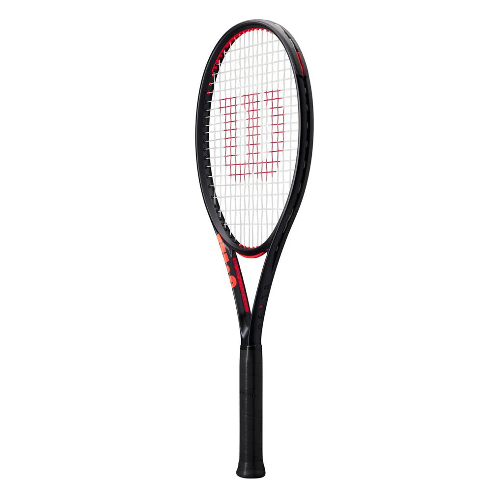 Wilson Clash 100UL v3 Tennis Racket (Unstrung 265g) (Strung with Wilson Sensation @ 55lb)
