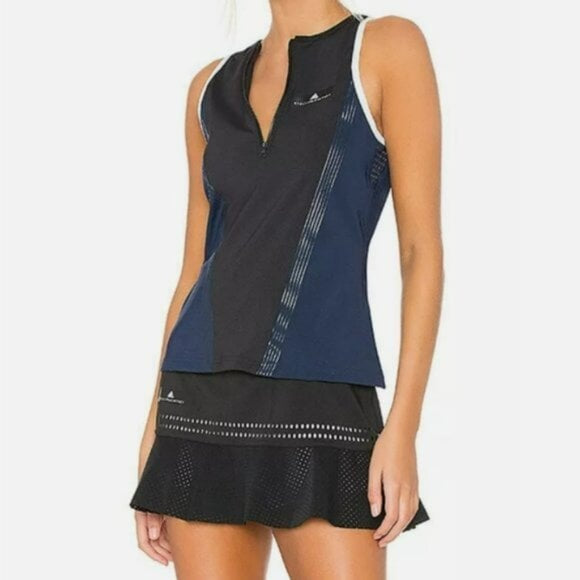 Adidas Women's by Stella McCartney Barricade Tennis Skirt (Black)