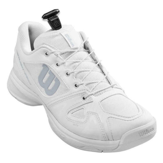 Wilson Rush Pro QL Kids Junior Tennis Shoes (White)