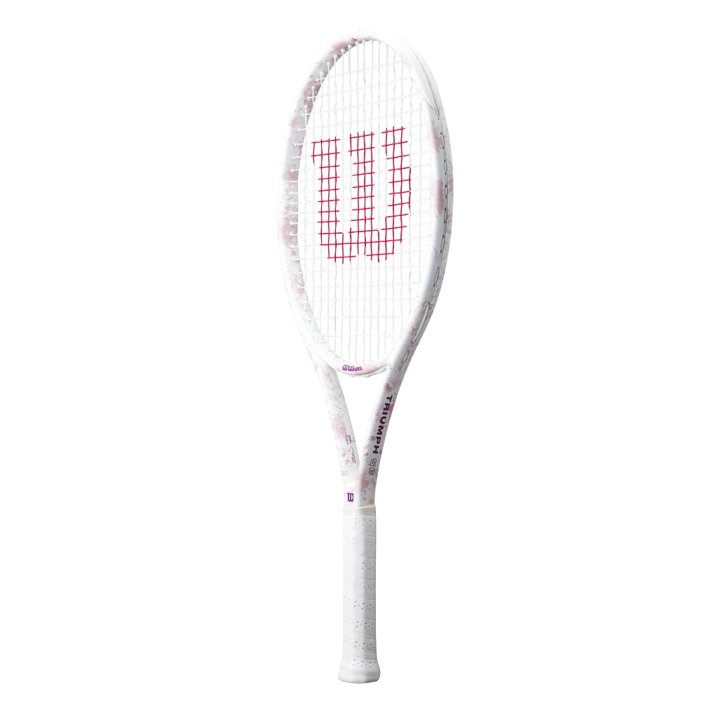 Wilson Triumph Sakura Pink Tennis Racket (Unstrung 263g) (Prestrung)