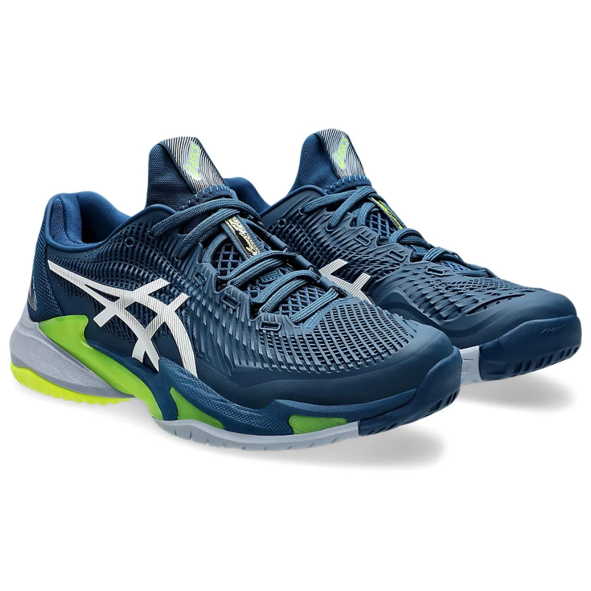 Asics Court FF 3 Men's Tennis Shoes (Mako blue-White)