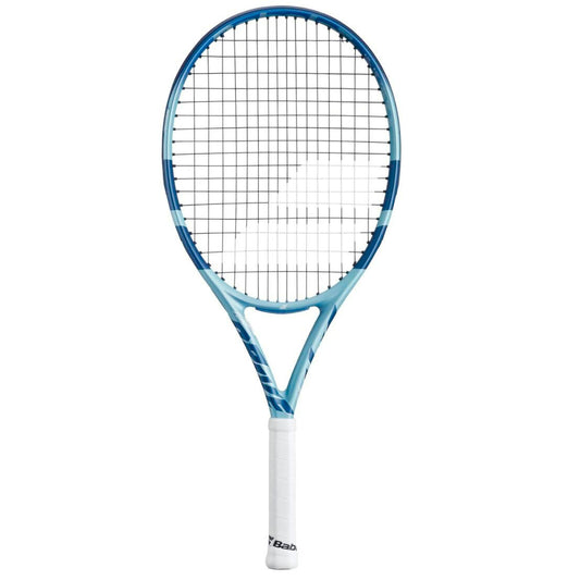 Babolat Pure Drive 26 Gen11 Junior Tennis Racket (prestrung) (Light Blue)