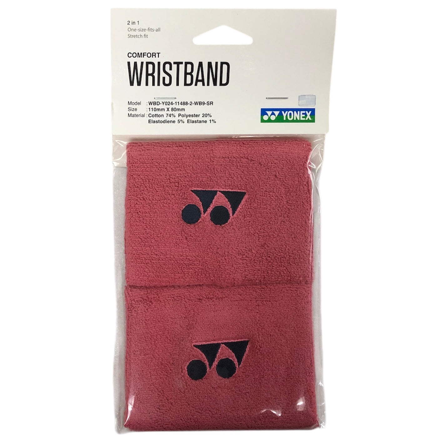 Yonex 11cm Comfort Wristband 2025 (a pair)