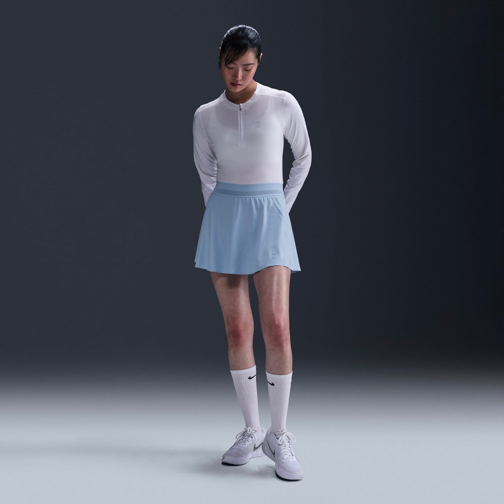 Nike Court Advantage Dri-Fit Women's Tennis Skirt (Blue)