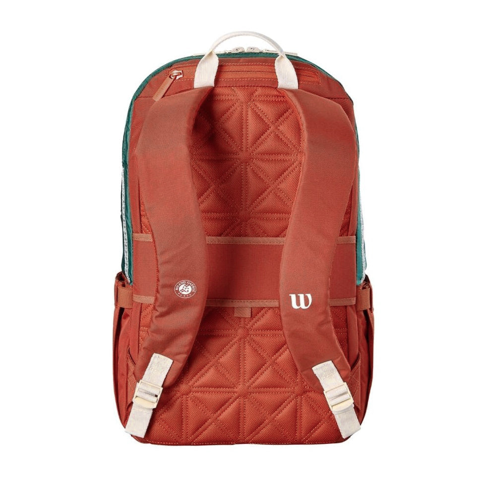 Wilson 2026 Roland Garros Backpack Bag (Cream-Clay) - SportStation HK