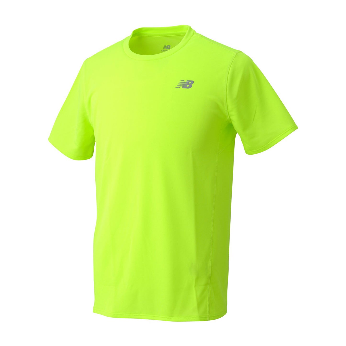 New Balance Men’s Dri-Fit Tee Top Shirt (Lime Green)