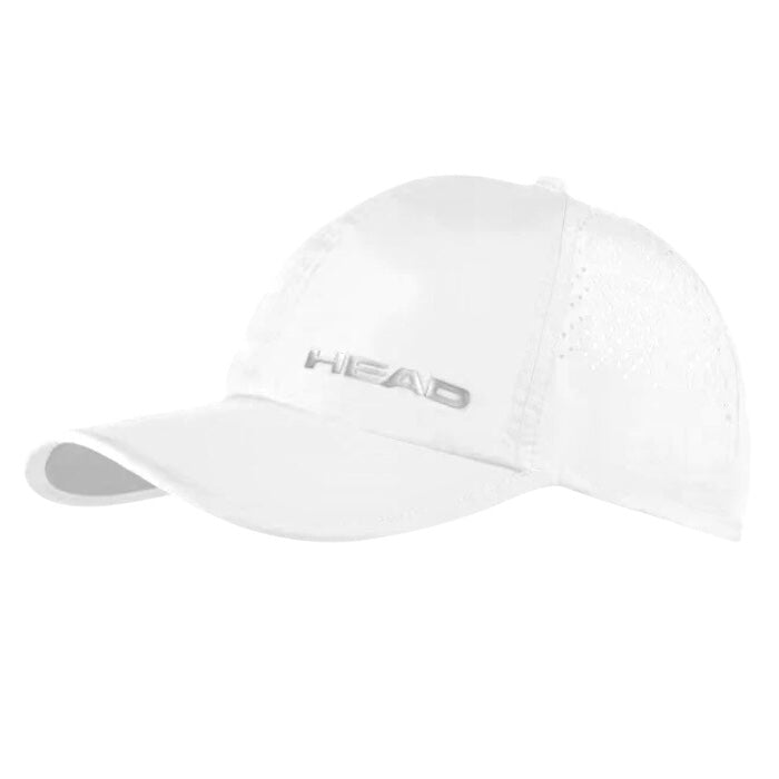 Head 2025 Unisex Pro Player Cap (White / Black / Aqua)