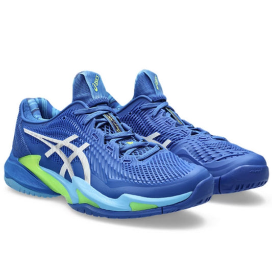 Asics Court FF 3 Novak Men's Tennis Shoes (Tuna blue-White)