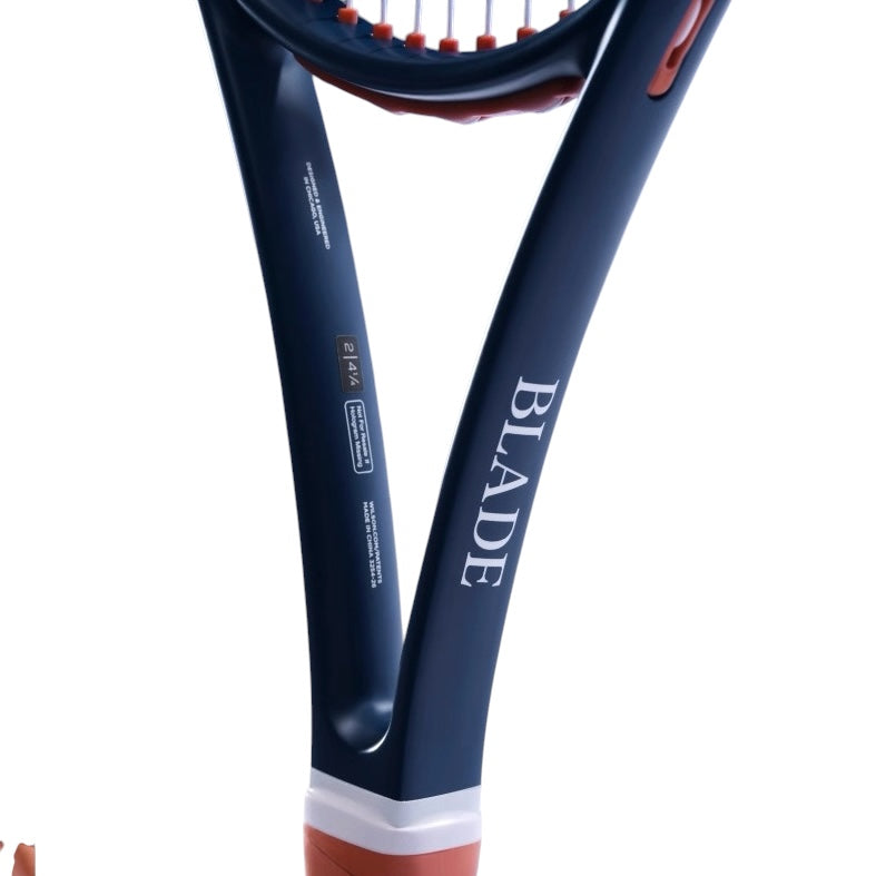 Wilson Blade 100 Pro v10 Heritage Porcelain Limited Edition Tennis Racket (295g) (Unstrung)