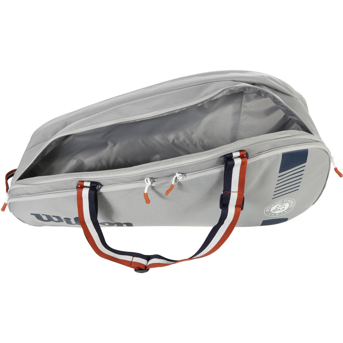 Wilson Roland Garros Team (6 Pack) Racket Bag (Grey)
