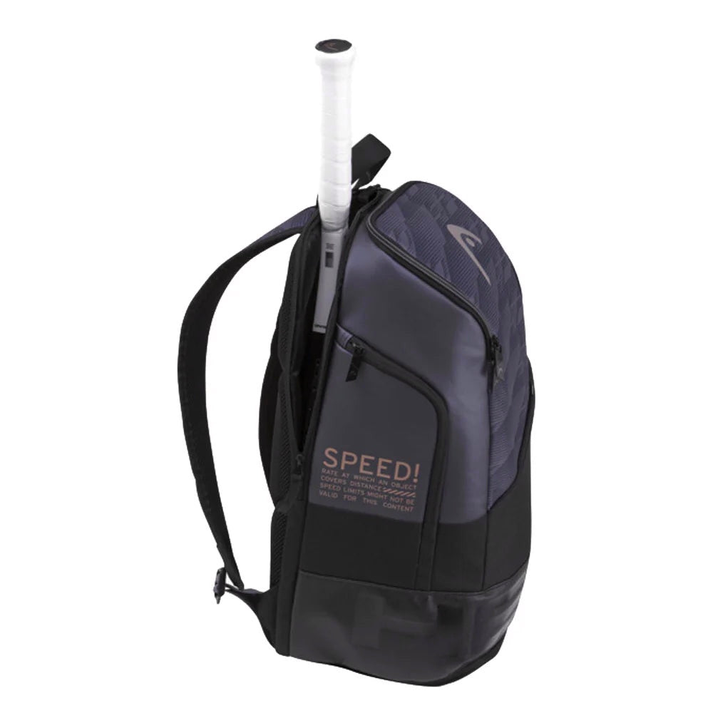 Head Djokovic Backpack Bag (Black-Anthracite)