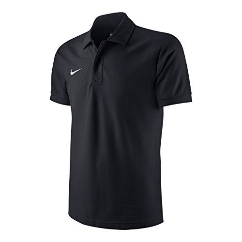 Nike Men's TS Core Polo Top Tee Shirt (Black)