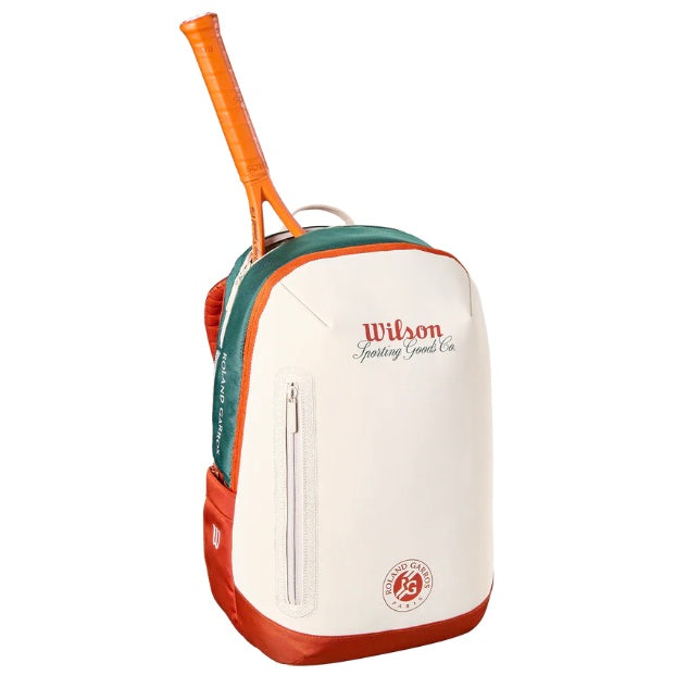 Wilson 2026 Roland Garros Backpack Bag (Cream-Clay) - SportStation HK
