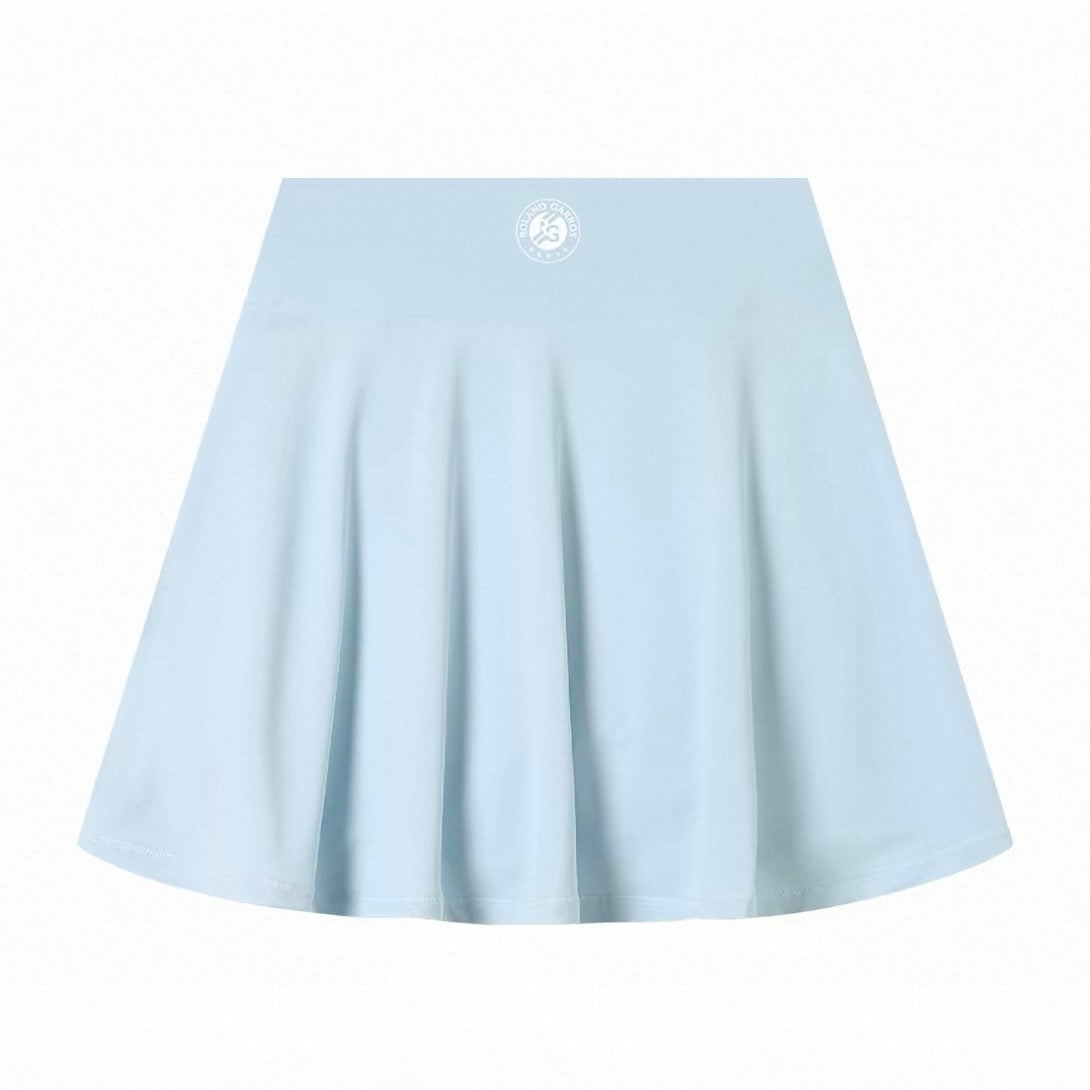 Roland Garros Women’s Flouncy Tennis Skirt (Light Blue)