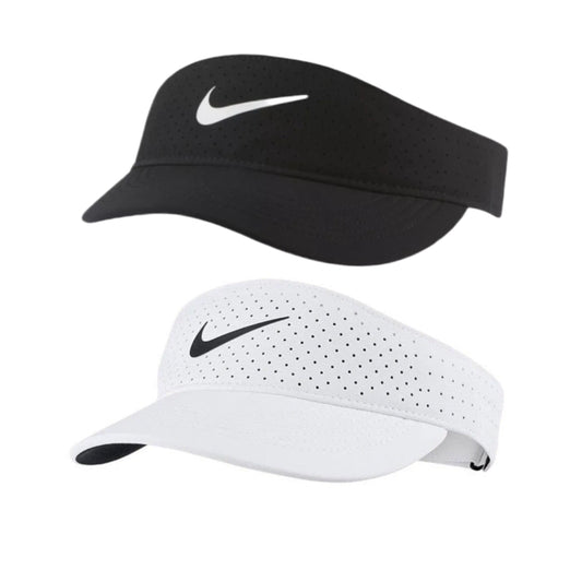 Nike Adult / Junior Youth Advantage Visor (Black / White)
