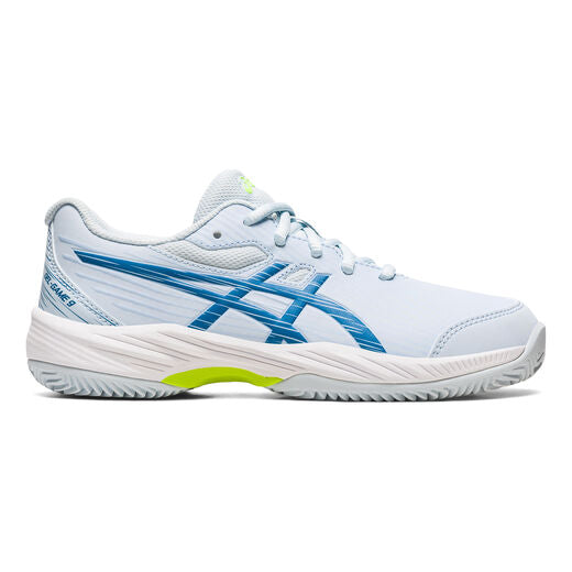 Asics Gel-Game 9 GS Junior Tennis Shoes (Light blue)