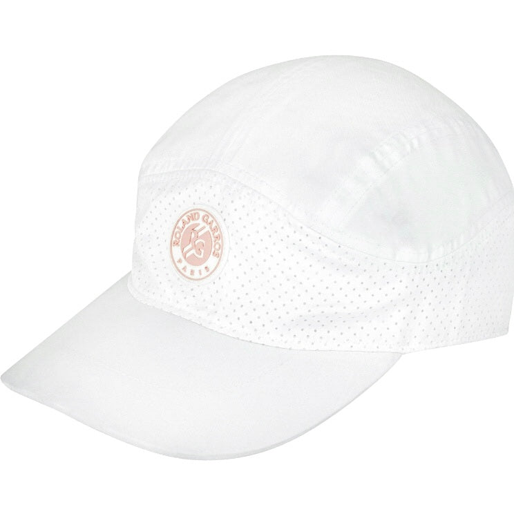 Roland Garros Performance Hat Cap (White-pink)