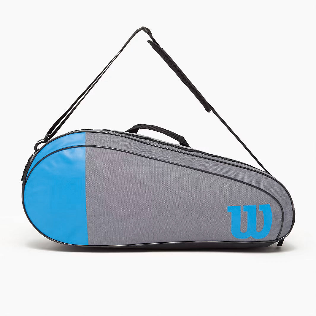 Wilson Team (3 Pack) Racket Bag (Blue-Grey)