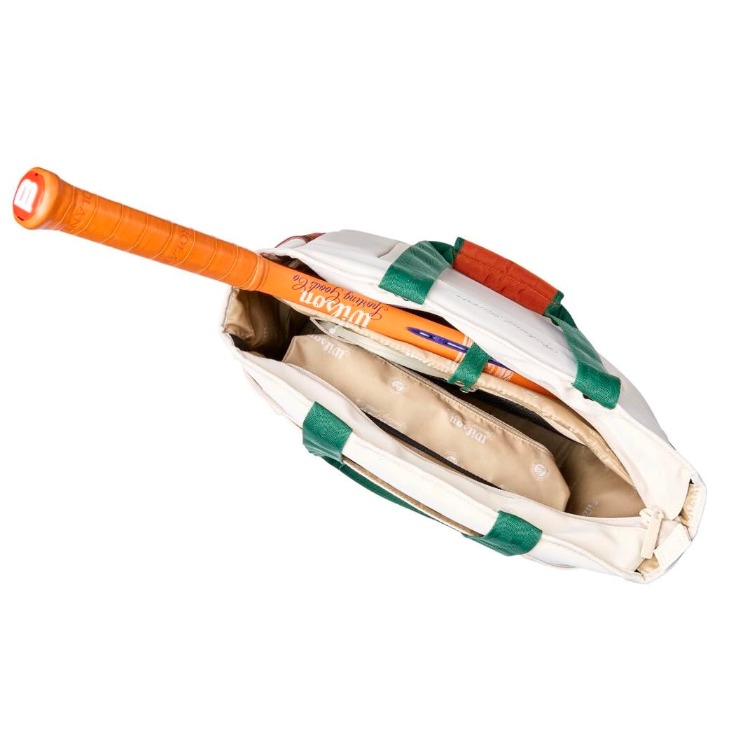 Wilson 2026 Roland Garros Tote Bag (Cream)