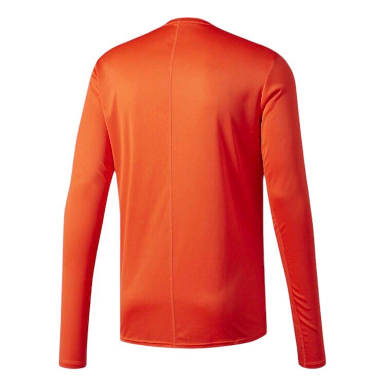 Adidas Men’s Response Tee Top Long Sleeve Shirt (Orange)