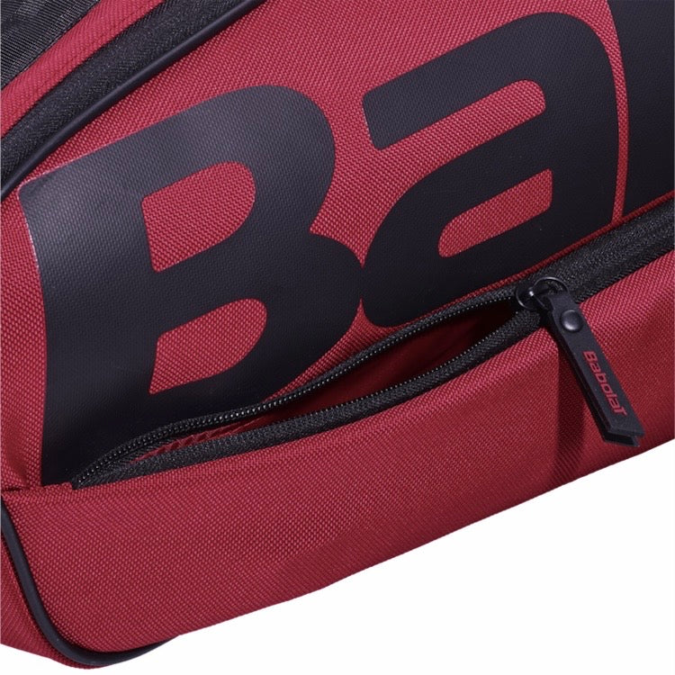 Babolat Court (3 Pack) XS Racket Bag (Burgundy Red)