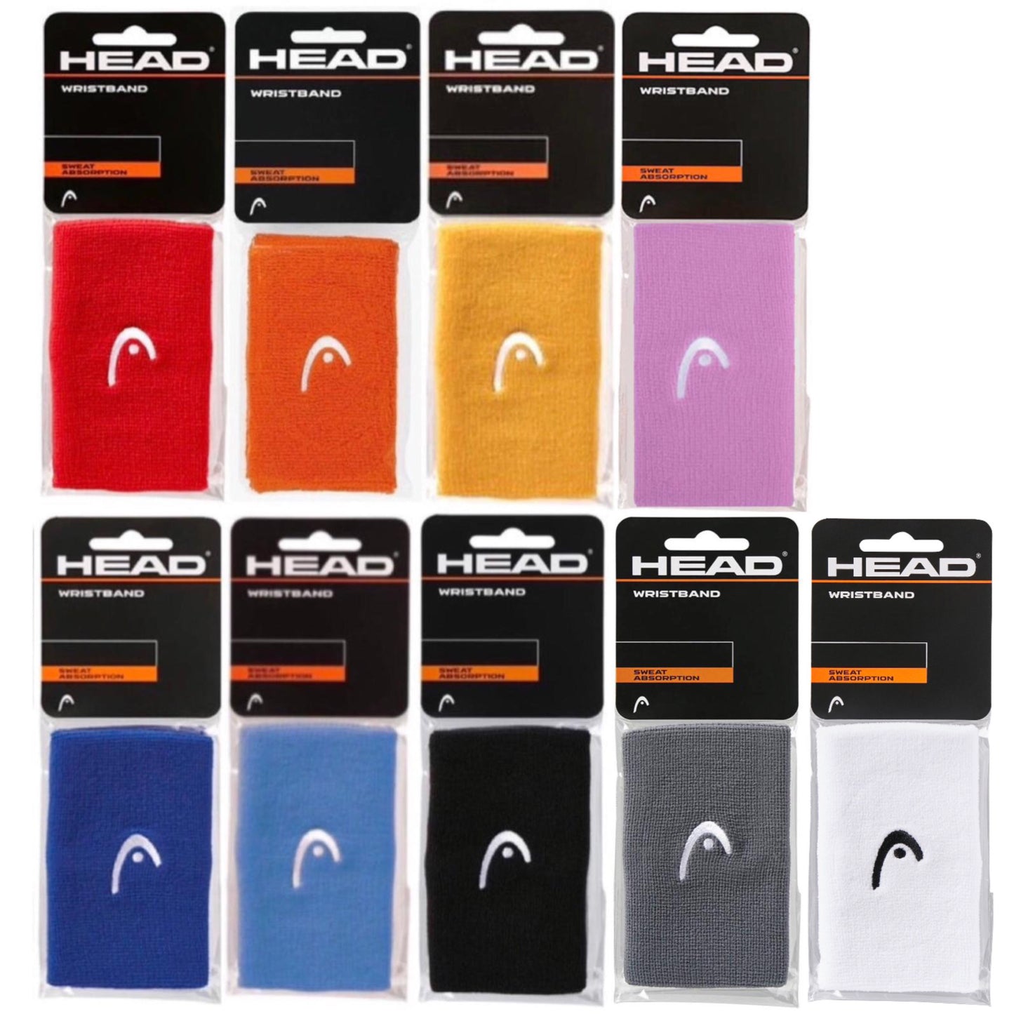 Head 5” Wristbands (a pair)